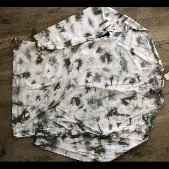 Tie Dye Victoria Secret PINK Long Sleeve Shirt - Picture 3 of 4